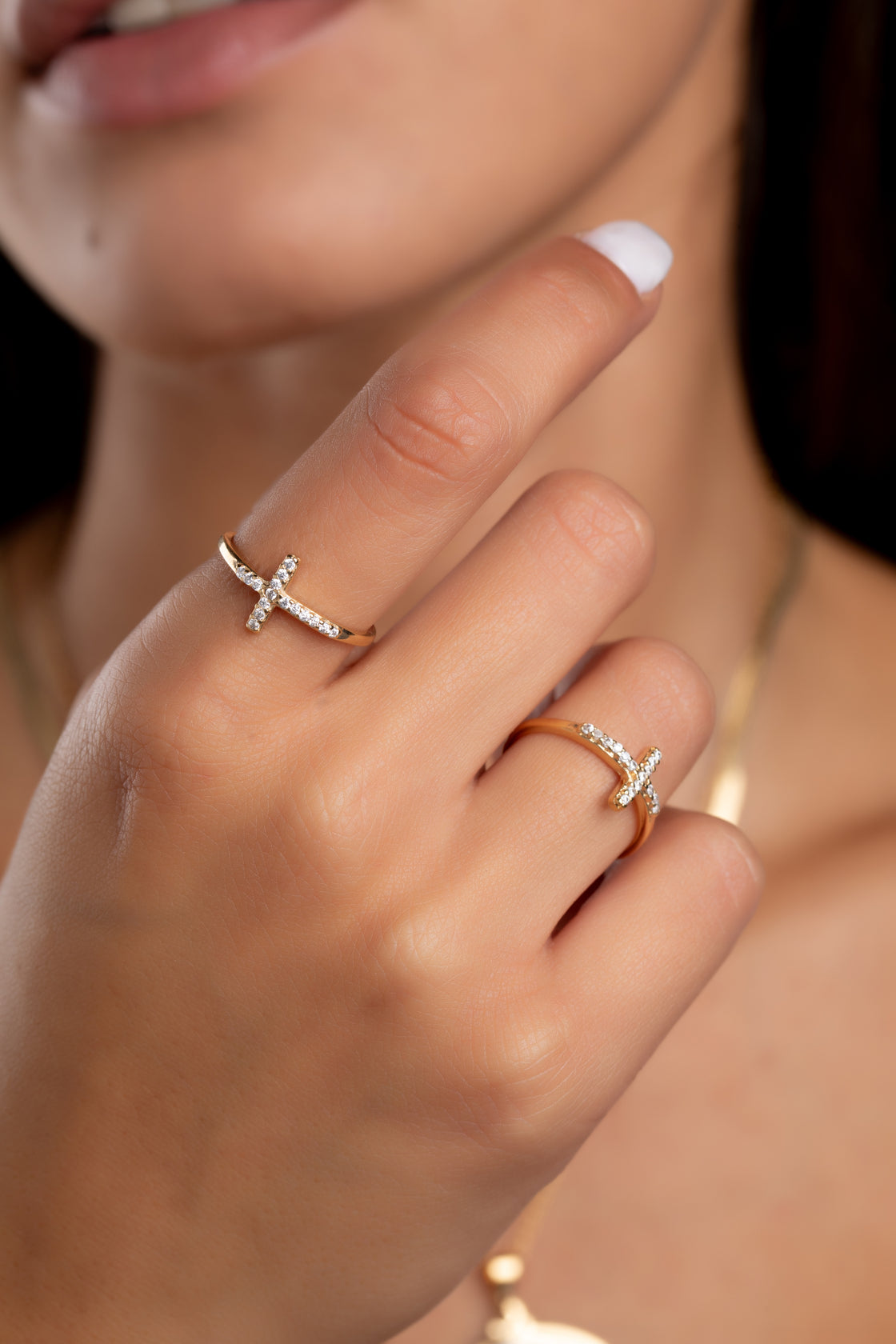 Ines Cross Ring